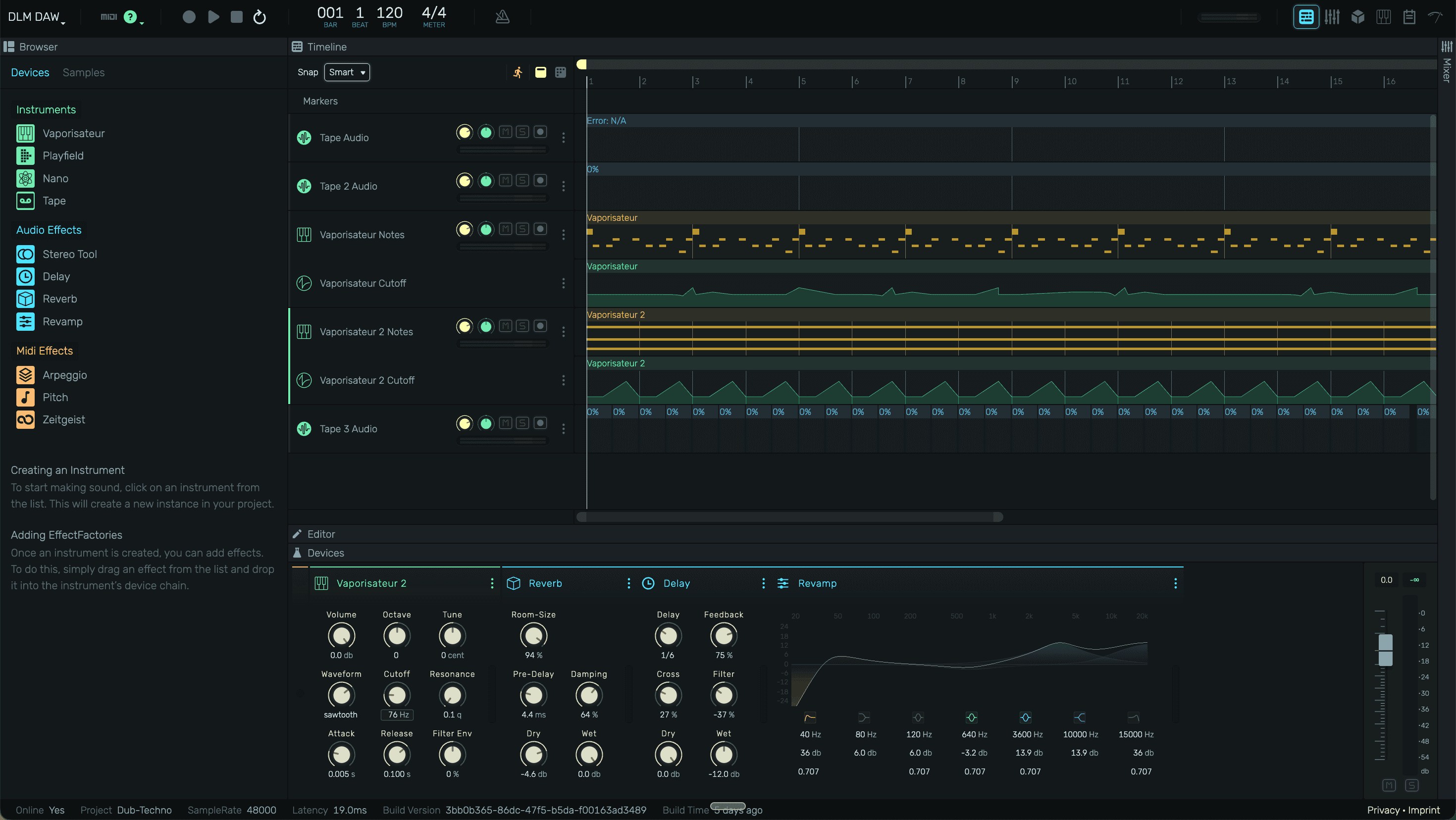 DLM Digital Audio Workstation
