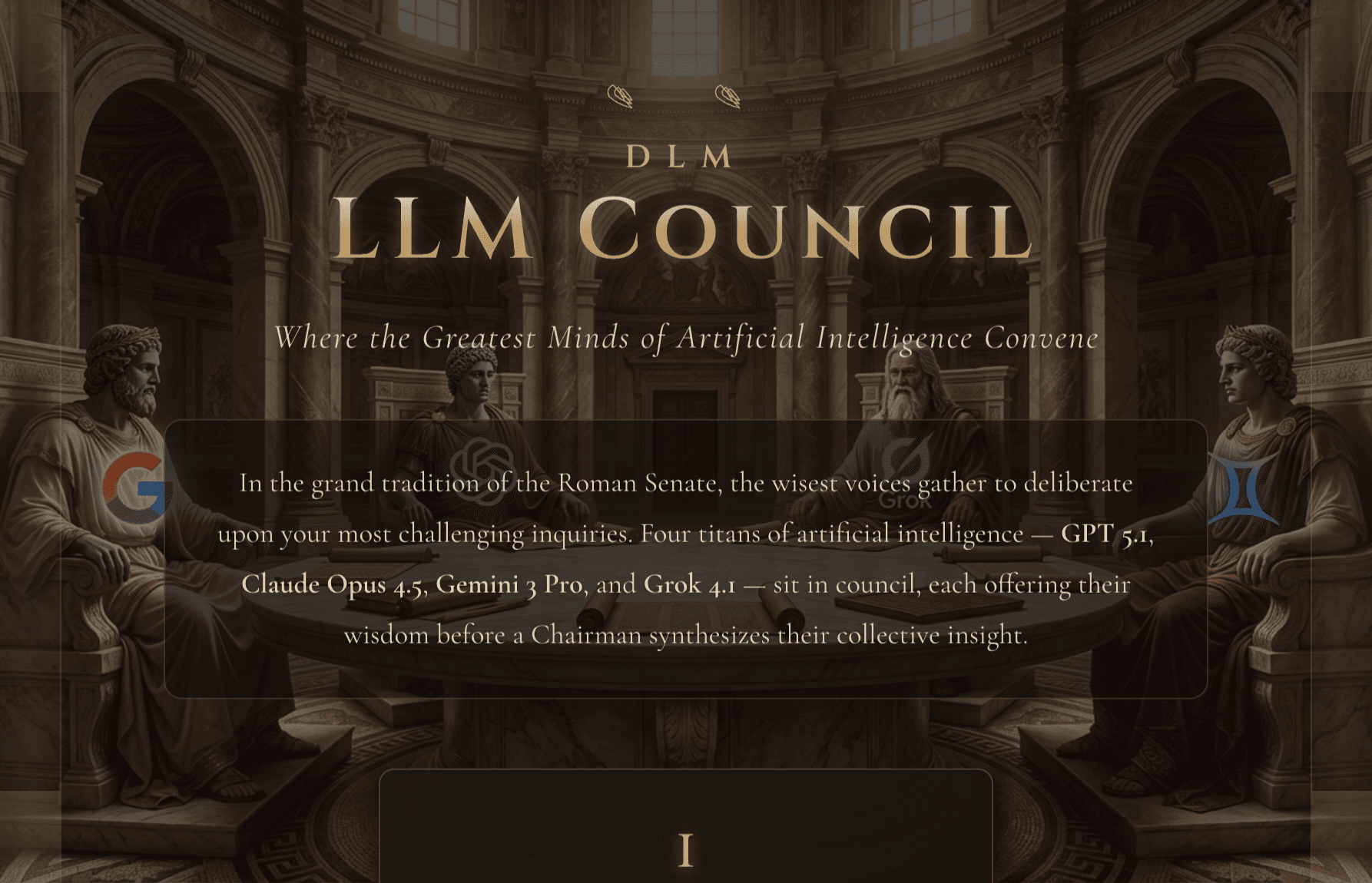 DLM LLM Council