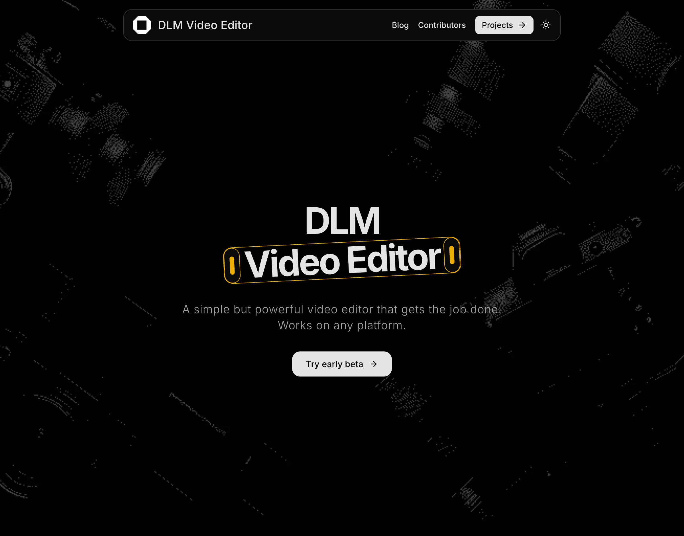 DLM Video Editor
