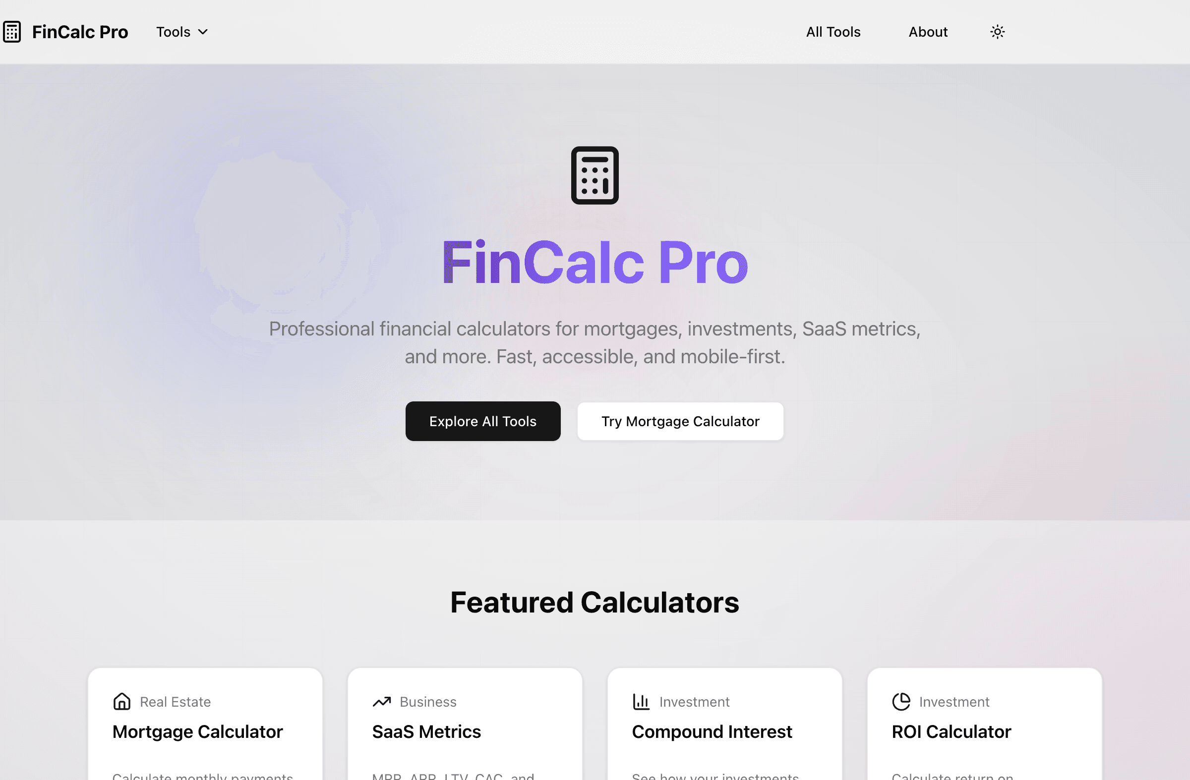 FinCal Pro